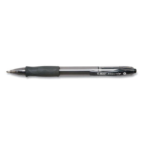 Glide Bold Ballpoint Pen, Retractable, Bold 1.6 Mm, Black Ink, Translucent Black Barrel, 4/pack