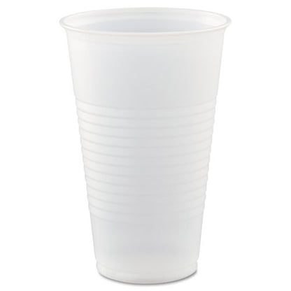 High-impact Polystyrene Cold Cups, 16 Oz, Translucent, 50 Cups/sleeve, 20 Sleeves/carton