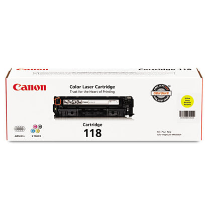 2659b001 (118) Toner, 2,900 Page-yield, Yellow