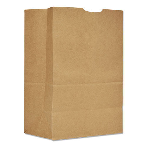 Grocery Paper Bags, 75 Lb Capacity, 1/6 Bbl, 12" X 7" X 17", Kraft, 400 Bags