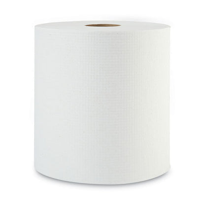 Hardwound Paper Towels, 1-ply, 8" X 800 Ft, White, 6 Rolls/carton