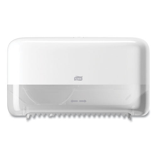 Elevation Coreless High Capacity Bath Tissue Dispenser, 14.17 X 5.08 X 8.23, White