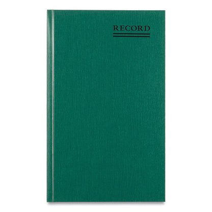 Emerald Series Account Book, Green Cover, 12.25 X 7.25 Sheets, 500 Sheets/book