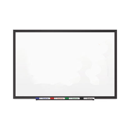 Classic Series Porcelain Magnetic Dry Erase Board, 96 X 48, White Surface, Black Aluminum Frame