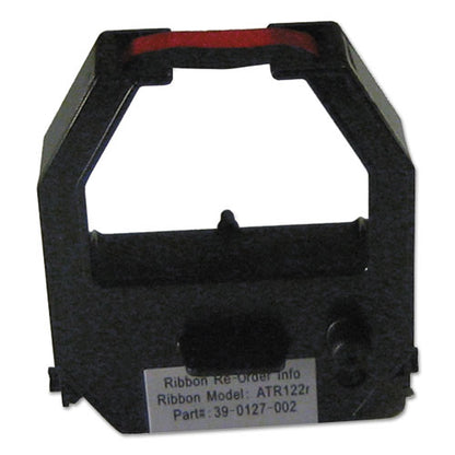 390127002 Ribbon Cartridge For Model Atr480 And Atr120r Electronic Time Clocks, Black/red