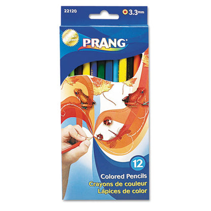 Colored Pencil Sets, 3.3 Mm, 2b, Assorted Lead And Barrel Colors, Dozen