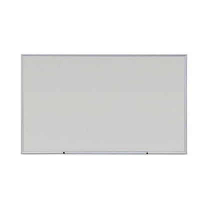 Deluxe Melamine Dry Erase Board, 60 X 36, Melamine White Surface, Silver Anodized Aluminum Frame