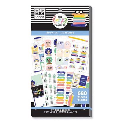 Me And My Big Ideas Stickers, Booklist Theme, 680 Stickers