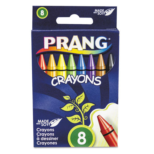 Crayons Made With Soy, 8 Colors/box