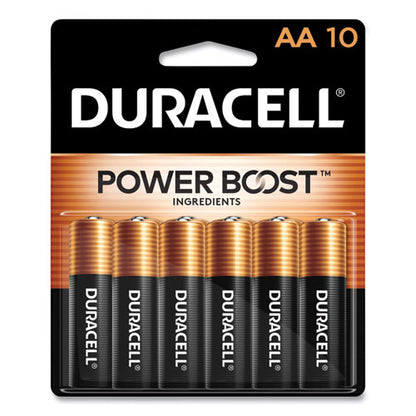 Power Boost Coppertop Alkaline Aa Batteries, 10/pack