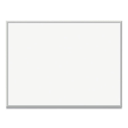 Magnetic Dry Erase Board With Aluminum Frame, 47 X 35, White Surface, Silver Frame