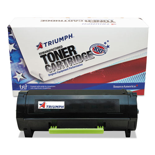 Remanufactured 50f0ha0/50f1h00 High-yield Toner, 5,000 Page-yield, Black