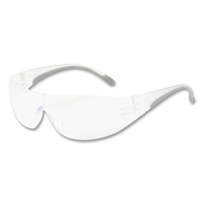 Zenon Z12r Rimless Optical Eyewear With 3-diopter Bifocal Reading-glass Design, Scratch-resistant, Clear Lens, Clear Frame