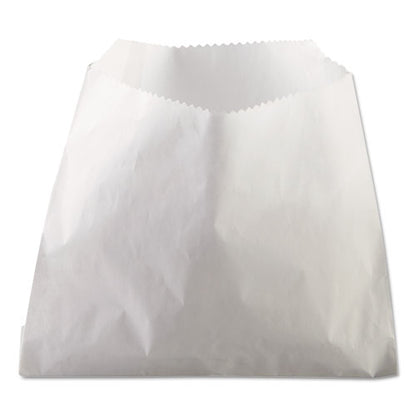 French Fry Bags, 5.5" X 4.5", White, 2,000/carton