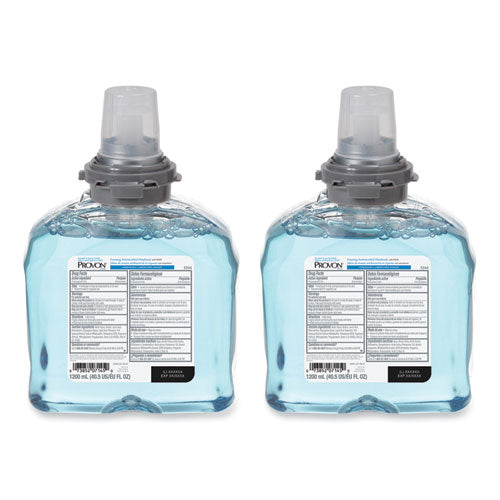 Foaming Antimicrobial Handwash With Pcmx, For Tfx Dispenser, Floral, 1,200 Ml Refill, 2/carton