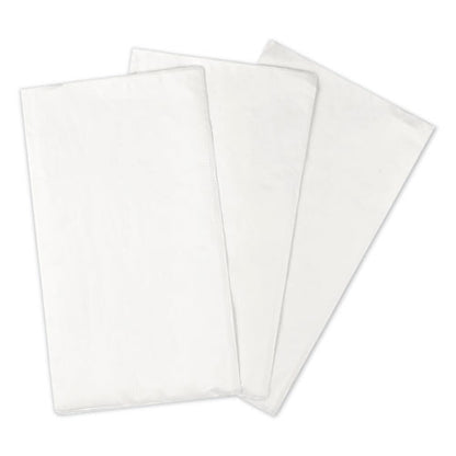 1/8-fold Dinner Napkins, 2-ply, 15 X 17, White, 300/pack, 10 Packs/carton