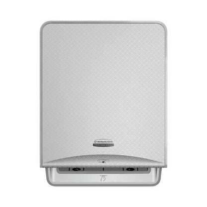 Icon Automatic Roll Towel Dispenser, 20.12 X 16.37 X 13.5, Silver Mosaic