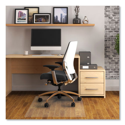 Cleartex Advantagemat Phthalate Free Pvc Chair Mat For Hard Floors, 48 X 36, Clear
