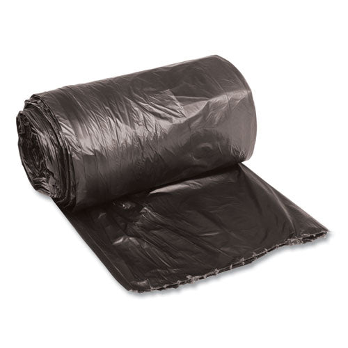 Low-density Waste Can Liners, 16 Gal, 0.35 Mil, 24" X 32", Black, 50 Bags/roll, 10 Rolls/carton