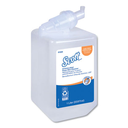 Antimicrobial Foam Skin Cleanser, Fresh Scent, 1,000 Ml Bottle