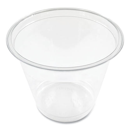 Clear Plastic Cold Cups, Squat, 9 Oz, Pet, 1,000/ Carton