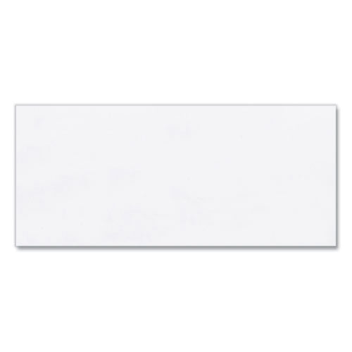 Open-side Business Envelope, #10, Commercial Flap, Diagonal Seam, Gummed Closure, 4.13 X 9.5, White, 500/box