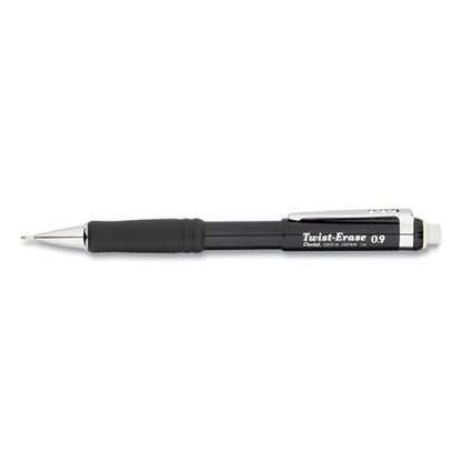 Twist-erase Iii Mechanical Pencil, 0.9 Mm, Hb (#2), Black Lead, Black Barrel