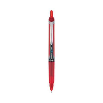 Precise V7rt Roller Ball Pen, Retractable, Fine 0.7 Mm, Red Ink, Red Barrel