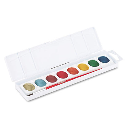 Metallic Washable Watercolors, 8 Assorted Metallic Colors, Palette Tray