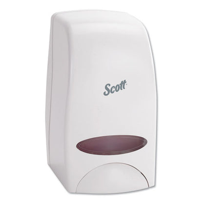 Essential Manual Skin Care Dispenser, 1,000 Ml, 5 X 5.25 X 8.38, White