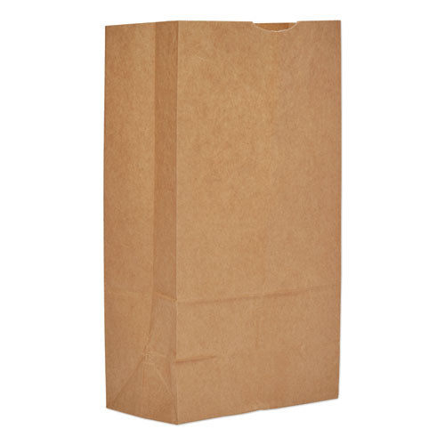 Grocery Paper Bags, #12, 7" X 4.38" X 13.75", Kraft, 500 Bags