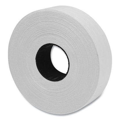 One-line Pricemarker Labels, White, 2,500 Labels/roll