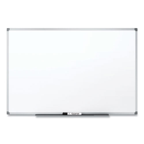 Porcelain Dry Erase Boards, Widescreen, 72 X 48, White Surface, Aluminum Frame