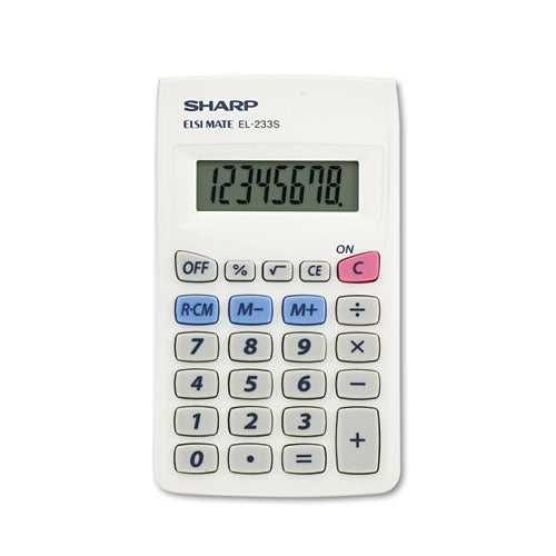 El233sb Pocket Calculator, 8-digit Lcd