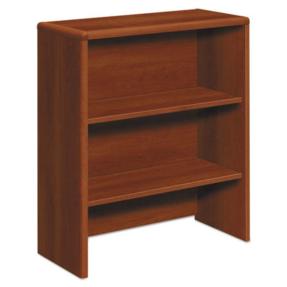 10700 Series Bookcase Hutch, 32.63w X 14.63d X 37.13h, Cognac