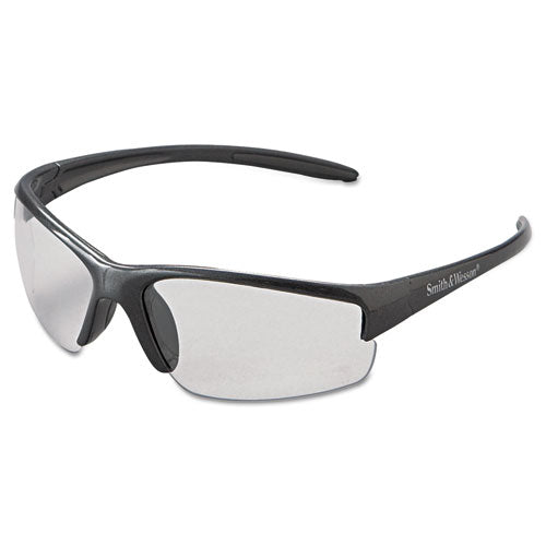 Equalizer Safety Glasses, Gunmetal Frame, Clear Anti-fog Lens