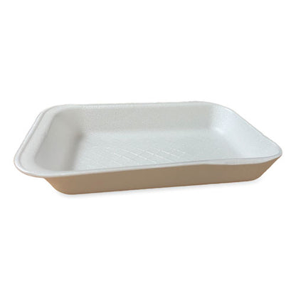 Meat Trays, #2d, 8.56 X 6.1 X 1.2, White, 500/carton