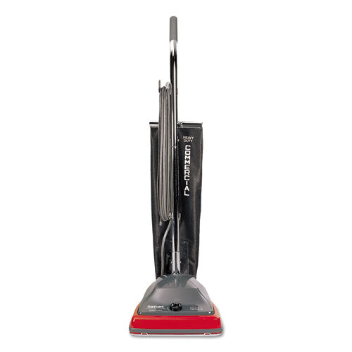 Tradition Upright Vacuum Sc679j, 12" Cleaning Path, Gray/red/black