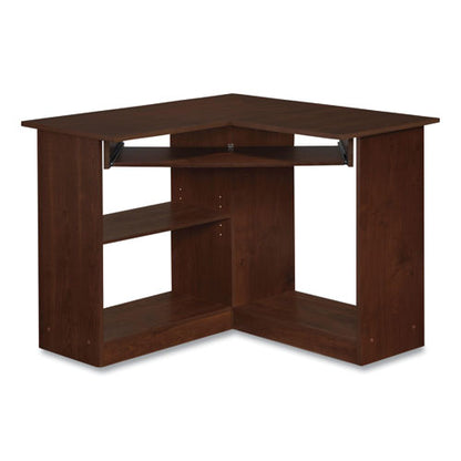 Corner Desk, 35.38" X 35.38" X 28.88", Resort Cherry