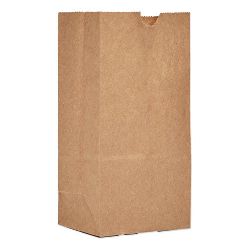 Grocery Paper Bags, 30 Lb Capacity, #1, 3.5" X 2.38" X 6.88", Kraft, 500 Bags