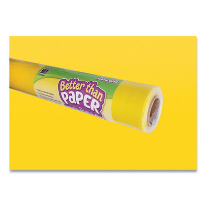 Better Than Paper Bulletin Board Roll, 4 Ft X 12 Ft, Yellow Gold