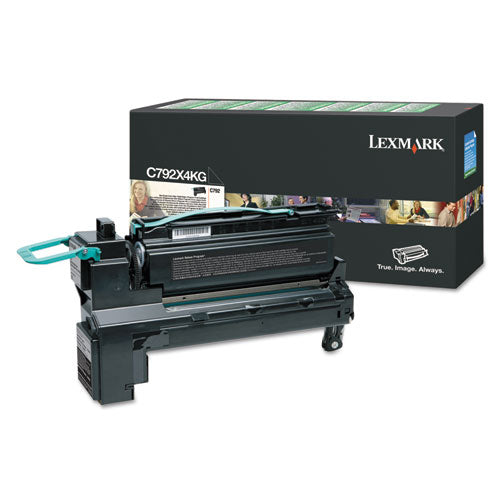 C792x4kg Return Program Extra High-yield Toner, 17,000 Page-yield, Black