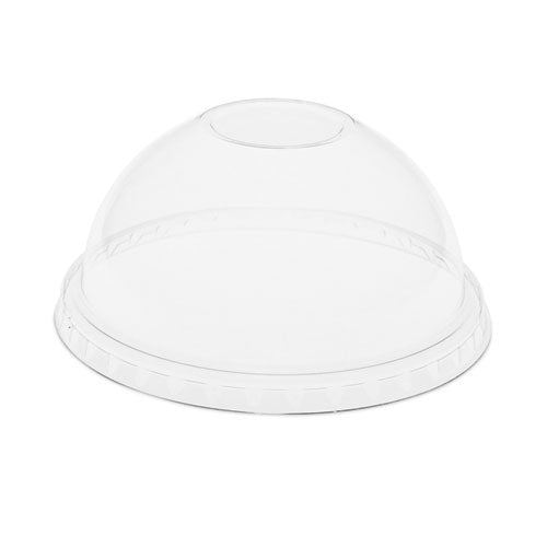 Earthchoice Strawless Rpet Lid, Dome Lid, Clear, Fits 12 Oz To 24 Oz "b" Cups, Clear, 1,020/carton