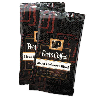 Coffee Portion Packs, Major Dickason's Blend, 2.5 Oz Frack Pack, 18/box