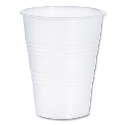 High-impact Polystyrene Cold Cups, 9 Oz, Translucent, 100 Cups/sleeve, 25 Sleeves/carton