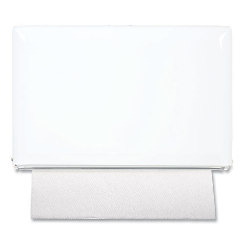 Singlefold Paper Towel Dispenser, 10.75 X 6 X 7.5, White