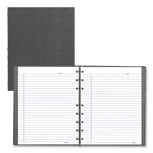 Notepro Notebook, 1-subject, Medium/college Rule, Cool Gray Cover, (75) 9.25 X 7.25 Sheets