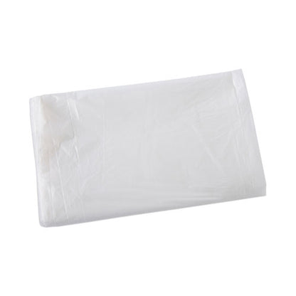 High Density Industrial Can Liners Flat Pack, 33 Gal, 16 Microns, 33 X 40, Natural, 200/carton
