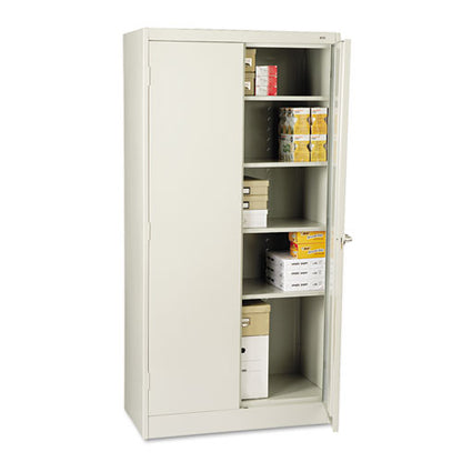 72" High Standard Cabinet (unassembled), 36w X 18d X 72h, Light Gray