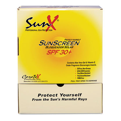 Spf30 Sunscreen, Single Dose Pouch, 100/box